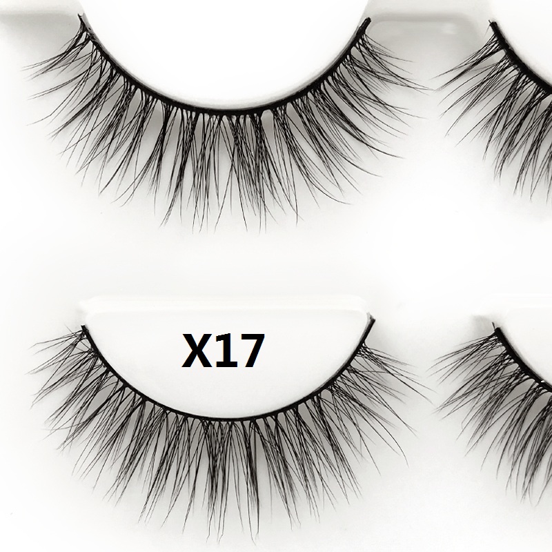 3D Mink Eyelashes Natural High Quality Mink Lashes Makeup False Eyelashes Handmade Reusable Mink Lashes Volume Eyelash Extension Fake Lashes