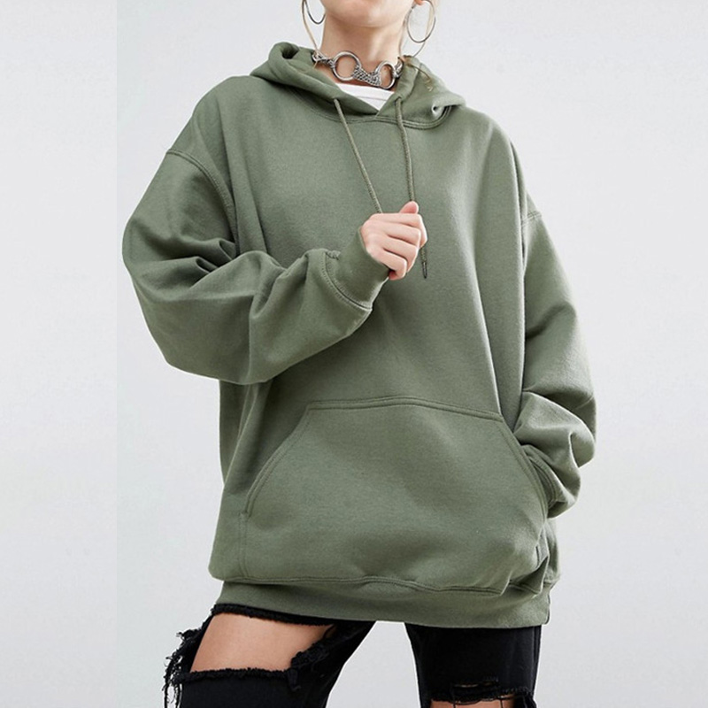 Women' Hoodies & Sweatshirts Women Sweatshirt Female Casual Oversize Solid Hooded Pullovers Kpop Long Sleeve Woman Top, Black
Women' Hoodies & Sweatshirts Women Sweatshirt Female Casual Oversize Solid Hooded Pullovers Kpop Long Sleeve Woman Top, Black