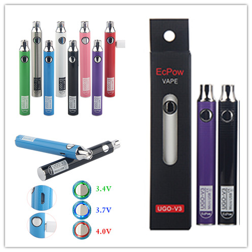 Newest UGO V3 Preheating Vape Battery 510 Thread Vape Battery 650mAh Pre Heat Vape Starter Kits Variable Voltage with USB Charger Vaporizers
Newest UGO V3 Preheating Vape Battery 510 Thread Vape Battery 650mAh Pre Heat Vape Starter Kits Variable Voltage with USB Charger Vaporizers