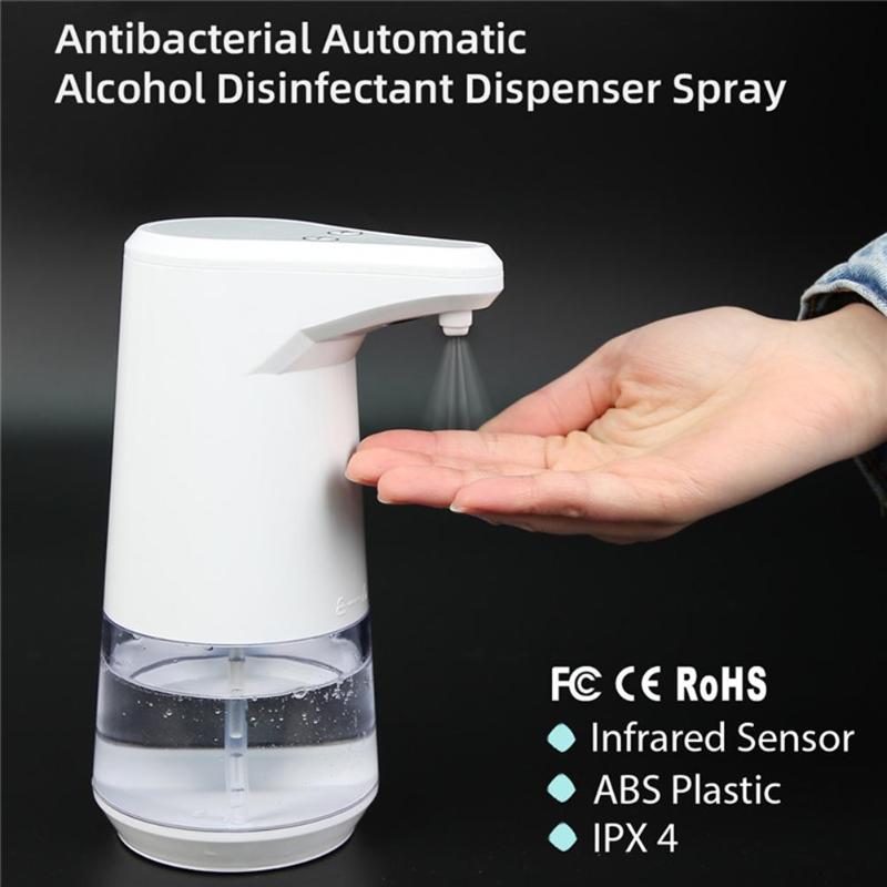 Portable Soap Liquid Bottle Automatic Induction Alcohol Spray Machine Bathroom Supplies Household Disposable Clean Hand Cleaner