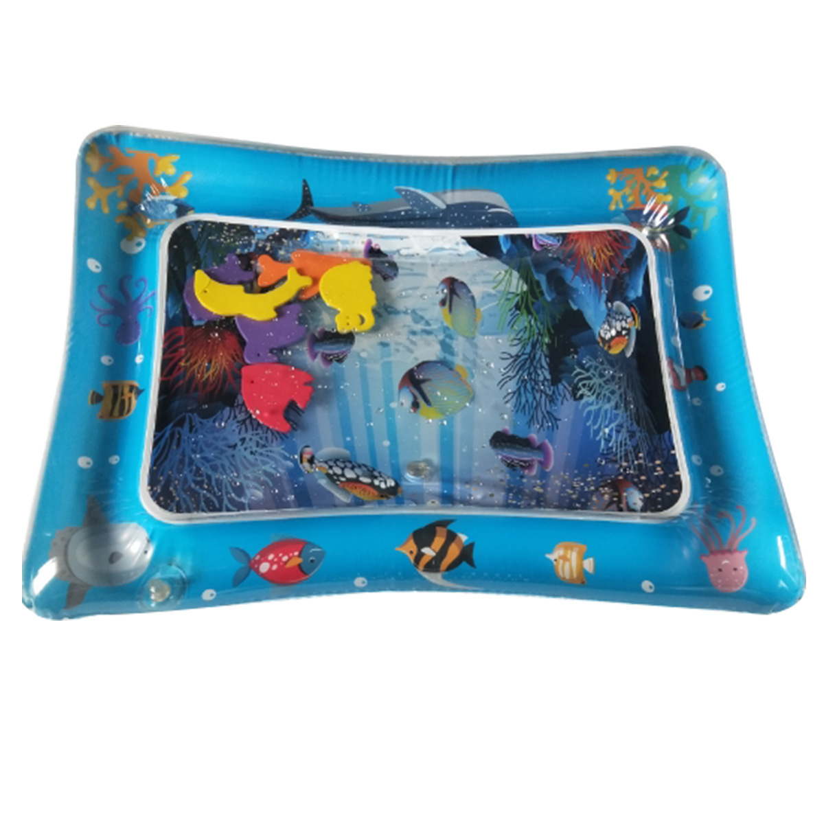 Baby Inflatable Water Mat Marine Life Swimming Ring Climbing Cushion Seat Super Thick And Soft 3pcs Wholesale