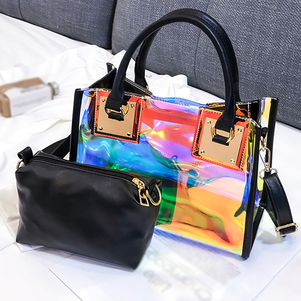 LVLouisVitton Vutton Designer-Holographic Transparent High Messenger Designer Quality Women's Bags PVC Handbag Big Cap Qgcg, Red;black
LVLouisVitton Vutton Designer-Holographic Transparent High Messenger Designer Quality Women's Bags PVC Handbag Big Cap Qgcg, Red;black