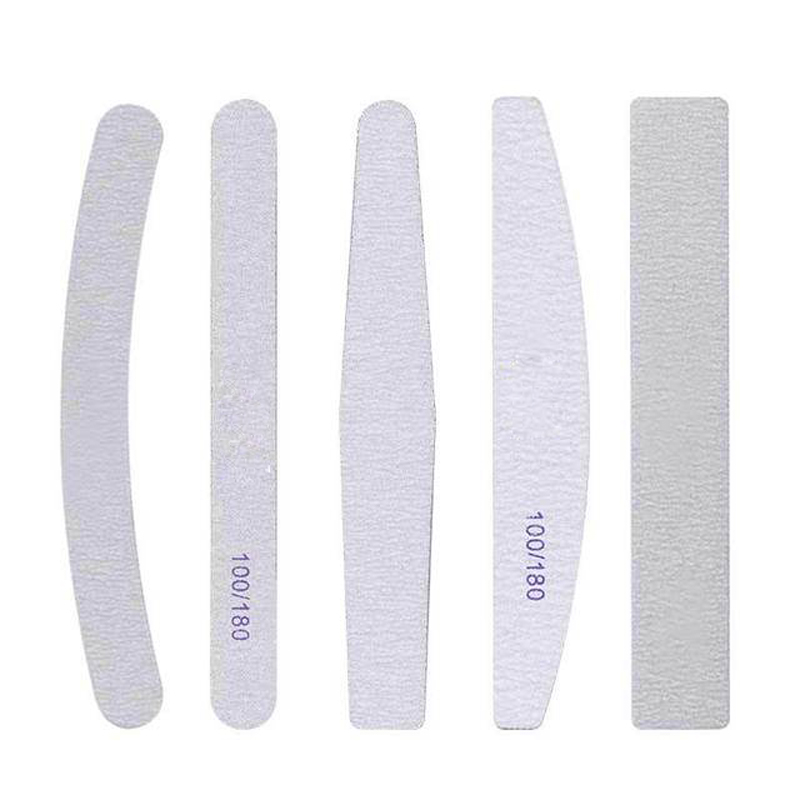 10Pcs 2 way Gray Color 100/180 Grit Nail File Buffer Block Nail Art Sanding Buffer Files For Salon Manicure UV Gel Tips Washable Files
10Pcs 2 way Gray Color 100/180 Grit Nail File Buffer Block Nail Art Sanding Buffer Files For Salon Manicure UV Gel Tips Washable Files