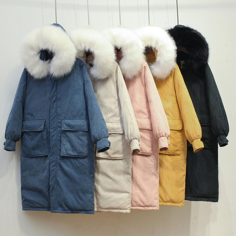 Big Fur Long Parkas Winter Jacket Women Oversize Suede Coat Hooded Female 2019 Warm Winter Women Clothing Outwear, Beige
Big Fur Long Parkas Winter Jacket Women Oversize Suede Coat Hooded Female 2019 Warm Winter Women Clothing Outwear, Beige