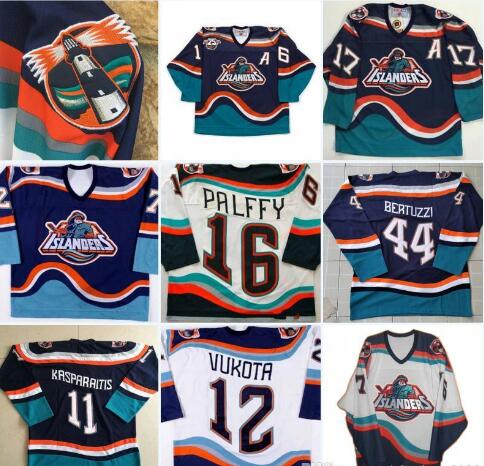 Custom New York Islanders Vintage Men's 16 Ziggy Palffy Fisherman Darius Kasparaitis 91 John Korolev Brent Severyn Berard Jerseys Size S-4XL, White
Custom New York Islanders Vintage Men's 16 Ziggy Palffy Fisherman Darius Kasparaitis 91 John Korolev Brent Severyn Berard Jerseys Size S-4XL, White