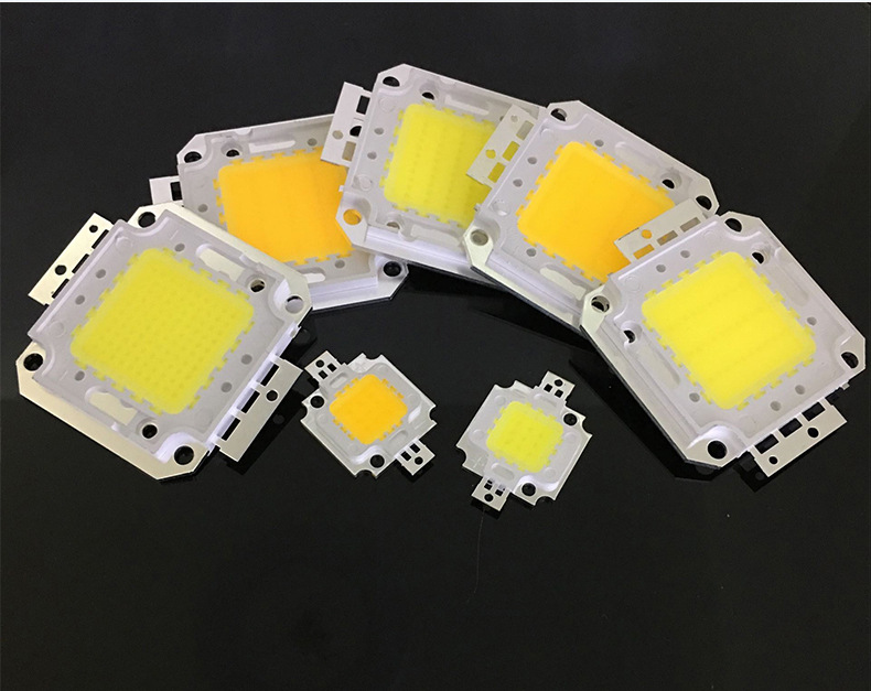 

10Pcs/lot SMD 10W 20W 30W 50W 100W High Power Beads Integrated Chip LED lamp Beads COB Bulb For DIY Floodlight Spotlight Light Source