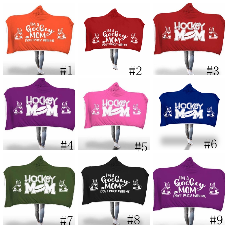 12Styles Hockey Mom Blanket Sport Mom Hockey Hooded Blankets Sherpa Soft Couch Throw Travel Quilt Christmas Winter Fleece Towel GGA2830
12Styles Hockey Mom Blanket Sport Mom Hockey Hooded Blankets Sherpa Soft Couch Throw Travel Quilt Christmas Winter Fleece Towel GGA2830