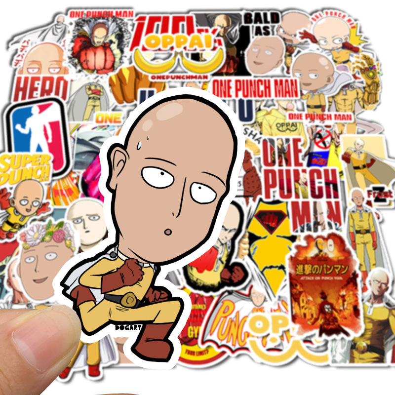 49pcs/Set One-Punch Man Sticker For Car Laptop Skateboard Luggage Fridge DIY Stickers Toys Home Decorations, Mixed
49pcs/Set One-Punch Man Sticker For Car Laptop Skateboard Luggage Fridge DIY Stickers Toys Home Decorations, Mixed
