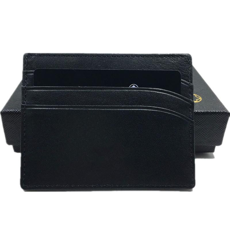 Classic Black Genuine Leather Credit Card Holder Wallet Top Quality Thin Bank ID Card Case Star Coin Pocket Bag Small Purses 2021 New
Classic Black Genuine Leather Credit Card Holder Wallet Top Quality Thin Bank ID Card Case Star Coin Pocket Bag Small Purses 2021 New