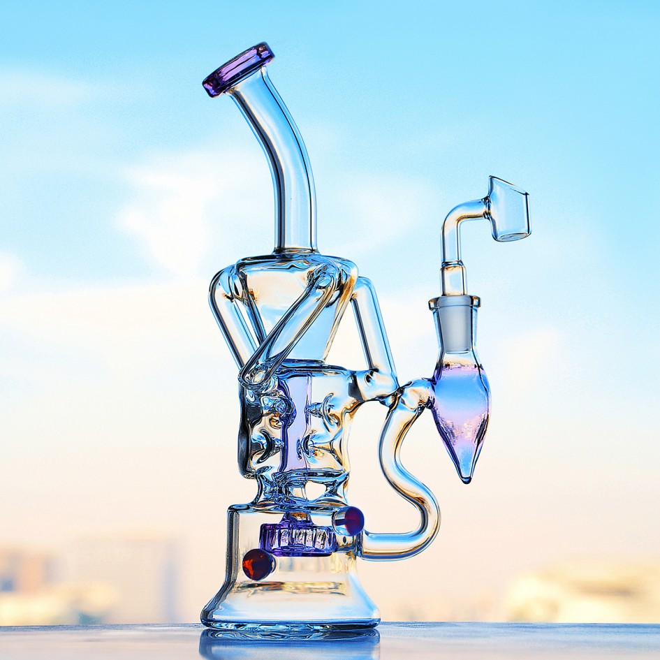 10 inchs Big Glass Bong Smoking Pipes Klein Recycler Dab Oil Rigs Heady Glass Water Bongs Hookahs Shisha With 14mm Banger
10 inchs Big Glass Bong Smoking Pipes Klein Recycler Dab Oil Rigs Heady Glass Water Bongs Hookahs Shisha With 14mm Banger