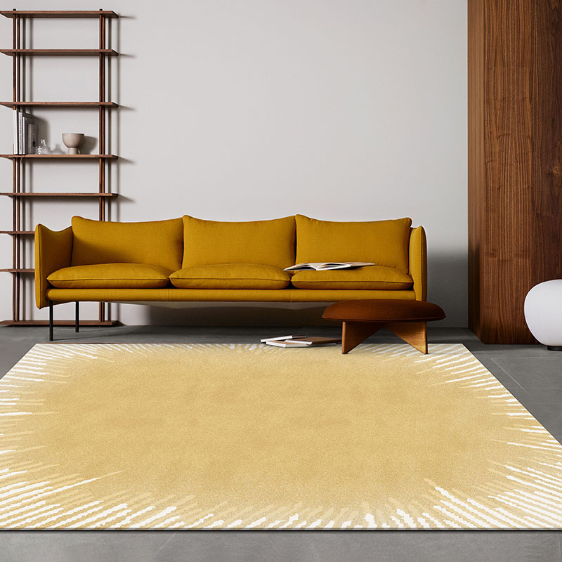 Modern style yellow color geometric style living room rug, big size Nordic home decoration machine weaved bedside carpet, As picture
Modern style yellow color geometric style living room rug, big size Nordic home decoration machine weaved bedside carpet, As picture