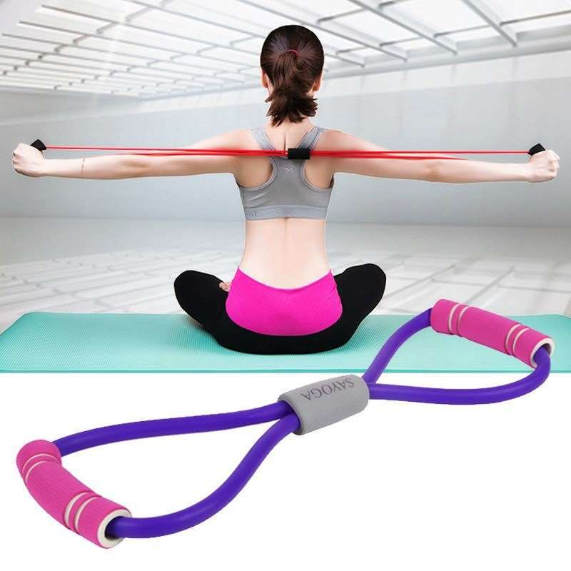 New Resistance Yoga Gum Bands 8 Word Chest Expander Rope Workout Muscle Fitness Rubber Elastic Bands For Sports Exercise
New Resistance Yoga Gum Bands 8 Word Chest Expander Rope Workout Muscle Fitness Rubber Elastic Bands For Sports Exercise