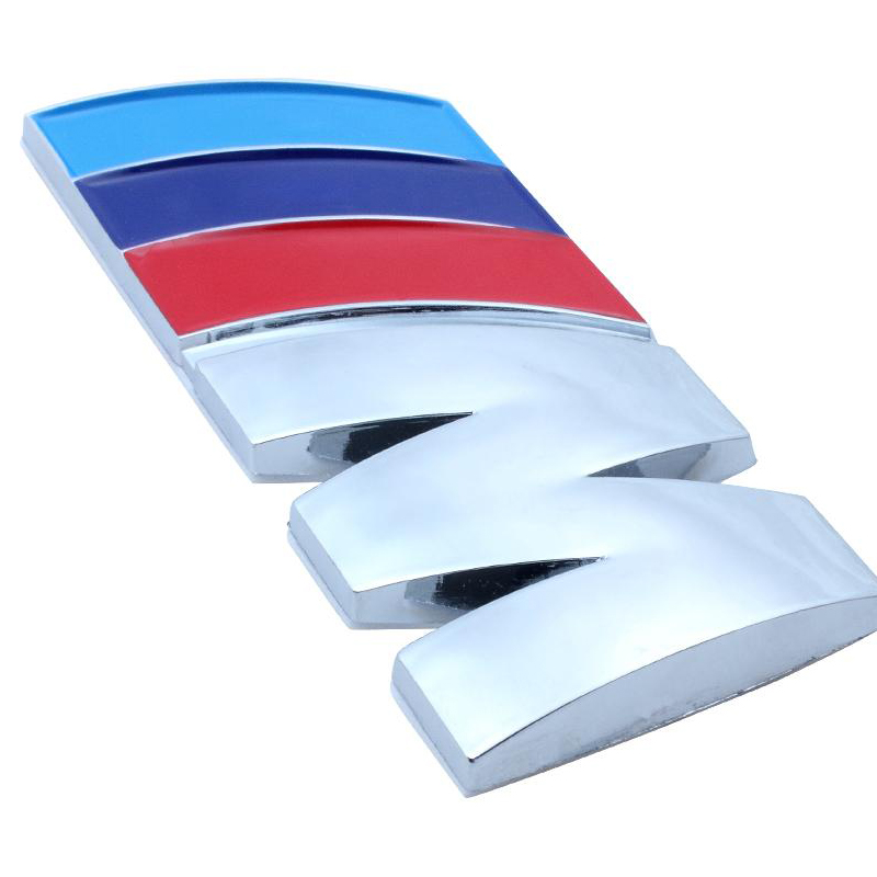 Parts Car Stickers Badge Emblem for M/M3/M5 Badge Power Sport Hood Boot Rear 3d Sticker