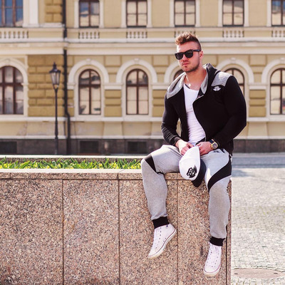 Gold Medal Sports Fitness Pants Stretch Cotton Men's Jogging Pant Body Engineers Jogger Outdoor