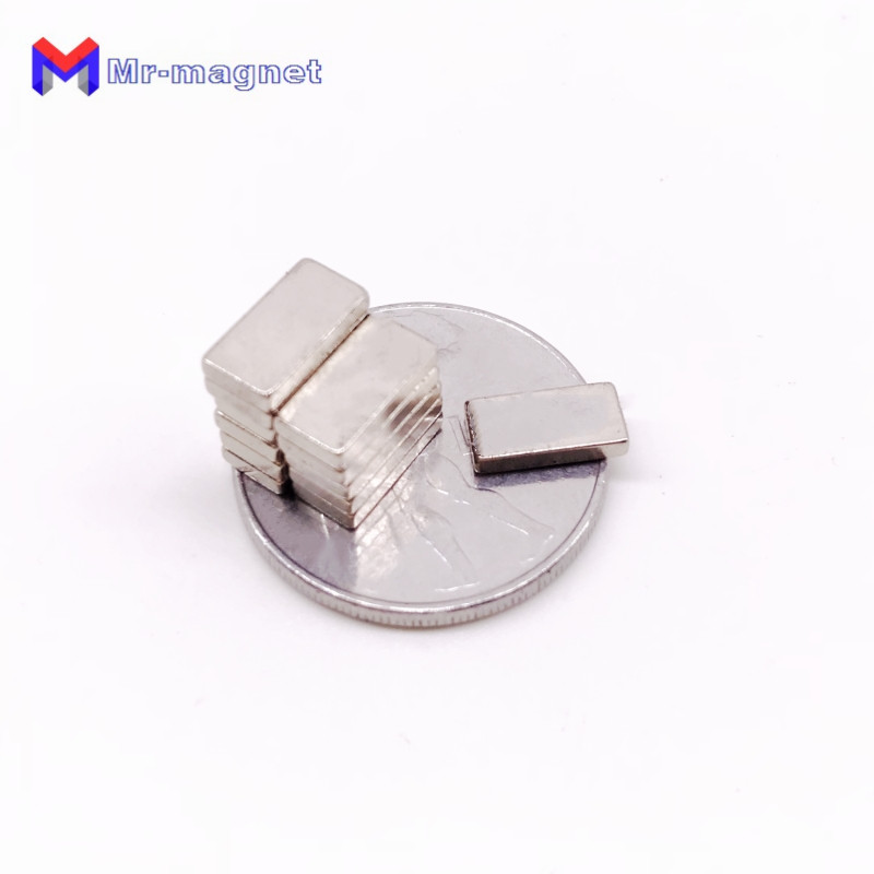 30pcs n35 752mm permanent magnet 7x5x2 super strong neo neodymium block 7x5x2mm ndfeb magnet 752 with nickel coating