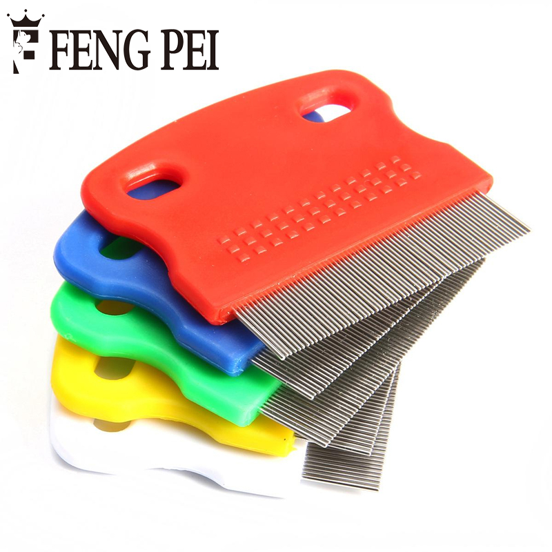 

Pets Dogs Comb For Nits Lice Pocket Pet Grooming Comb Get Rid Of Flea Lice Pin Dog Cat Hair Shedding Supplies Grooming Tool, Send in random