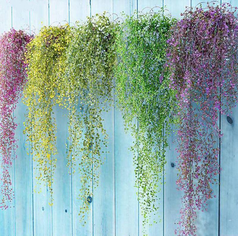 Colorful artificial flowers vines silk hanging ivy leaf plant leaves for home garden wall decoration plastic flowers wedding, As picture
Colorful artificial flowers vines silk hanging ivy leaf plant leaves for home garden wall decoration plastic flowers wedding, As picture