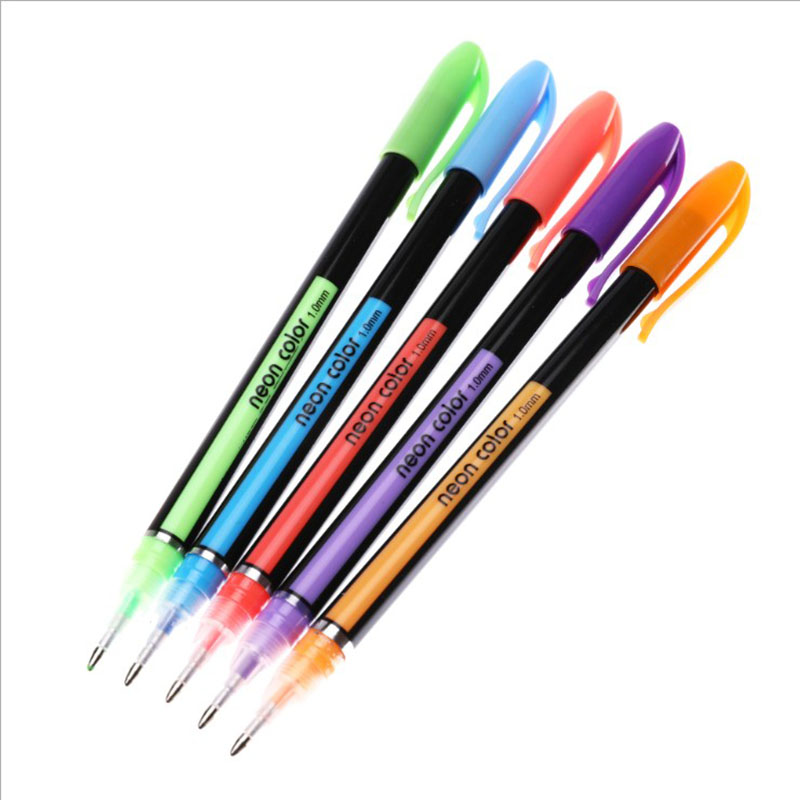 48 Colors Gel Pens Set, Glitter Gel Pen for Adult Coloring Books Journals Drawing Doodling Art Markers