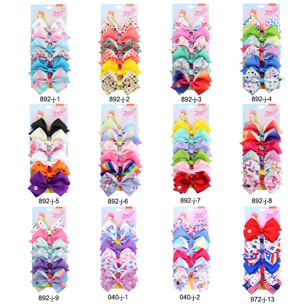 24 color 5" JOJO hair Bow girl colorful print Barrettes Girl Hair Accessories Rainbow Unicorn kids Unicorn party hair clipper, Multi
24 color 5" JOJO hair Bow girl colorful print Barrettes Girl Hair Accessories Rainbow Unicorn kids Unicorn party hair clipper, Multi