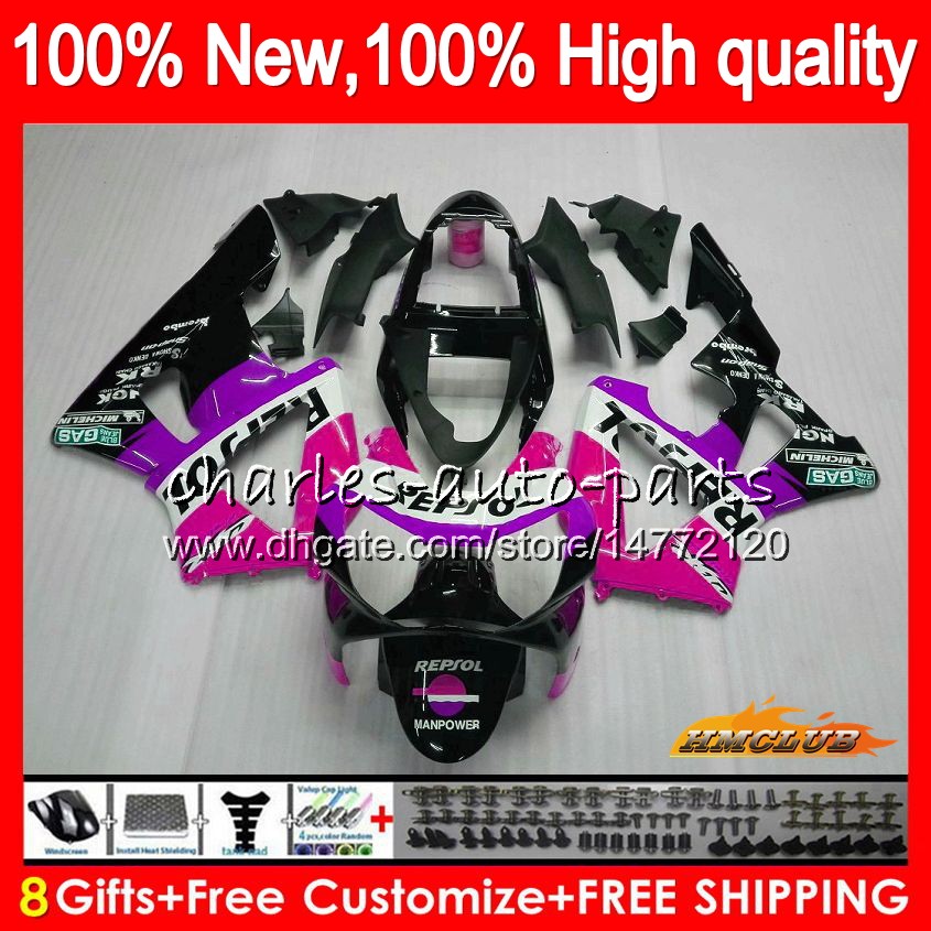 Bodys For HONDA CBR 929RR 900 929 RR CC 900CC 929CC 900RR 76NO.135 CBR929RR Repsol pink CBR900RR CBR929 CBR900 RR 2000 2001 00 01 Fairing, No. 4
Bodys For HONDA CBR 929RR 900 929 RR CC 900CC 929CC 900RR 76NO.135 CBR929RR Repsol pink CBR900RR CBR929 CBR900 RR 2000 2001 00 01 Fairing, No. 4