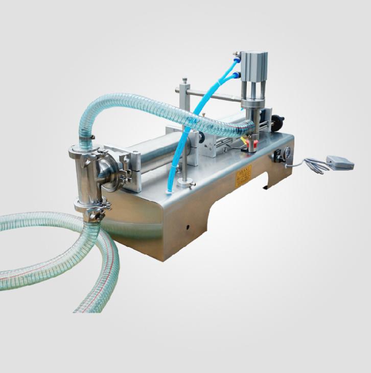 1PC 50-500ML Semi Automatic Pneumatic Liquid Filling Machine Filling Shampoo Perfume SS304 Beverage Packer 110/220V-image