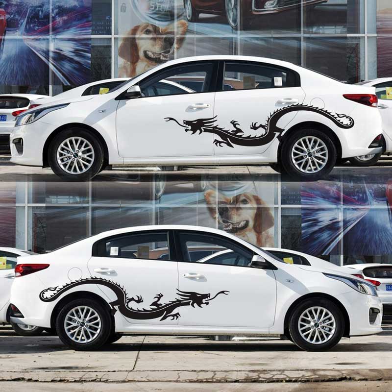 2PCS Dragon Car Body Vinyl Sticker Flame Large Graphics Decal DIY Decoration 150*33cm
2PCS Dragon Car Body Vinyl Sticker Flame Large Graphics Decal DIY Decoration 150*33cm