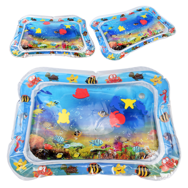Baby Inflatable Water Mat Marine Life Swimming Ring Climbing Cushion Seat Super Thick And Soft 3pcs Wholesale