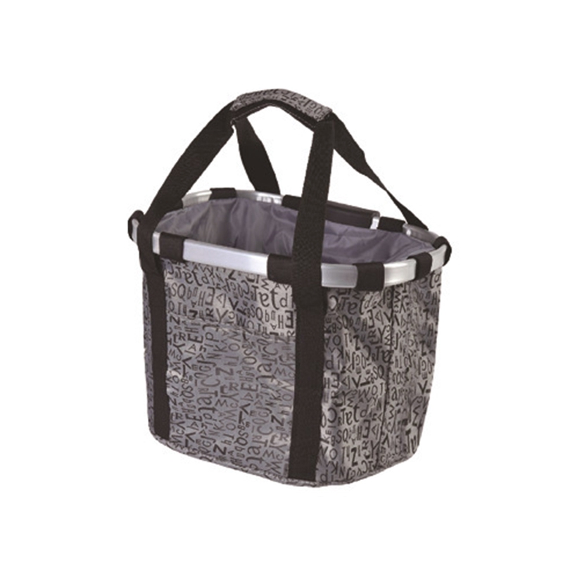 Folding Bike Bicycle Basket Mountain Bike Basket High-Grade Aluminum Alloy Mountain Riding Equipment Gray
Folding Bike Bicycle Basket Mountain Bike Basket High-Grade Aluminum Alloy Mountain Riding Equipment Gray
