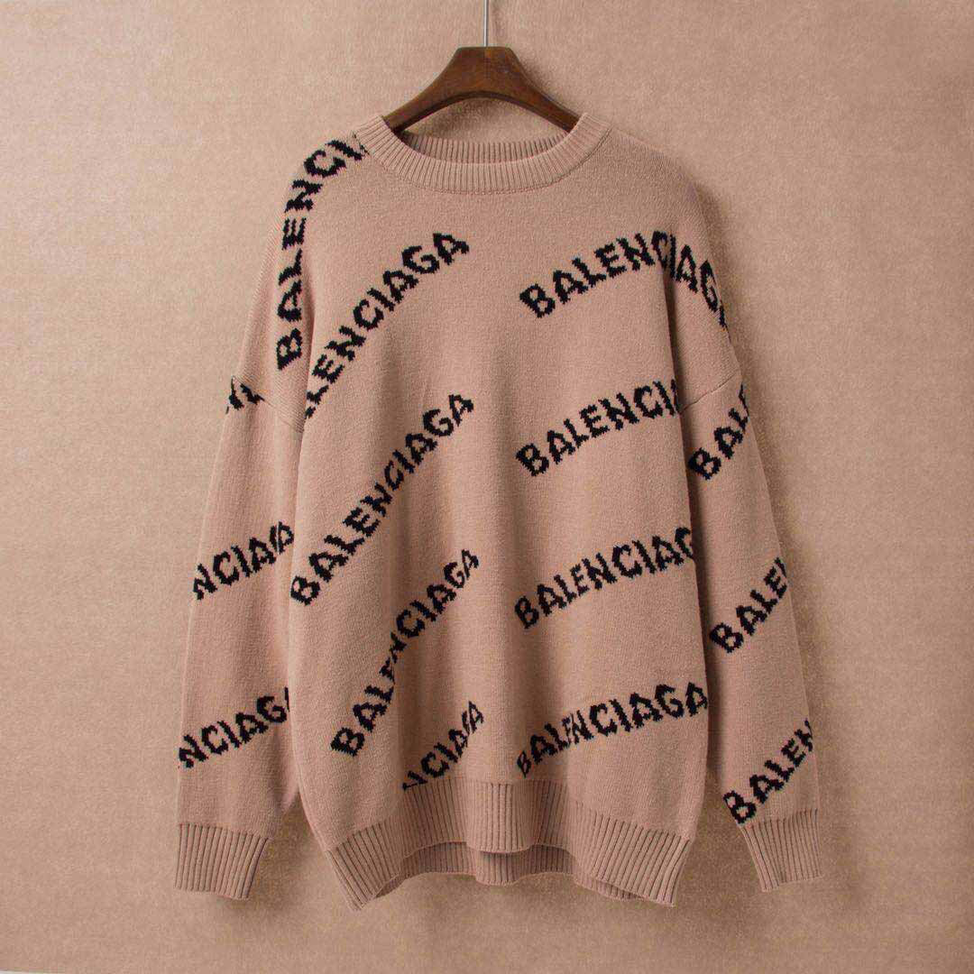 Designer Men Women Sweater Wool Luxury Casual Solid Winter Pullover Brand Blouse Long Sleeve SweatShirt Black Gray S-2XL 99181CE