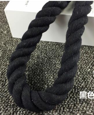 5MTR Cotton Three twisted Rope String Cord Twine Sash Craft Cotton Thick Cords For Handmade Decorative 20mm