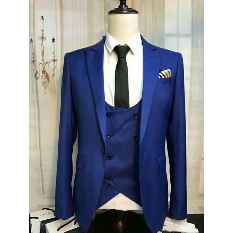 Custom Made tuxedos groom wedding men suits mens wedding suits tuxedo costumes de smoking pour hommes men(Jacket+Pants+Tie+Vest, Black
Custom Made tuxedos groom wedding men suits mens wedding suits tuxedo costumes de smoking pour hommes men(Jacket+Pants+Tie+Vest, Black