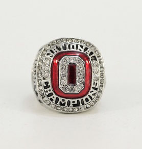 Personal collection 2014 Ohio State University Nation Football Championship Ring with Collector's Display Case
Personal collection 2014 Ohio State University Nation Football Championship Ring with Collector's Display Case