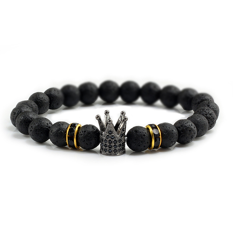 8mm Stone Beads Bracelet Bangles For Women Men Novelty Crown King Queen Beaded Charm Bracelets Cool Fashion Jewelry For Boy Girl
8mm Stone Beads Bracelet Bangles For Women Men Novelty Crown King Queen Beaded Charm Bracelets Cool Fashion Jewelry For Boy Girl