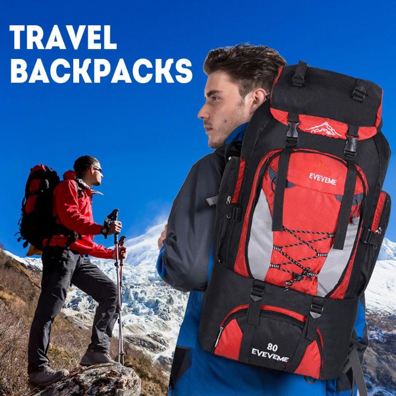 Practical 80L Waterproof Nylon Hunting Tactical Backpack Mountaineering Backpack Outdoors Camping Bag Traveling, Red
Practical 80L Waterproof Nylon Hunting Tactical Backpack Mountaineering Backpack Outdoors Camping Bag Traveling, Red