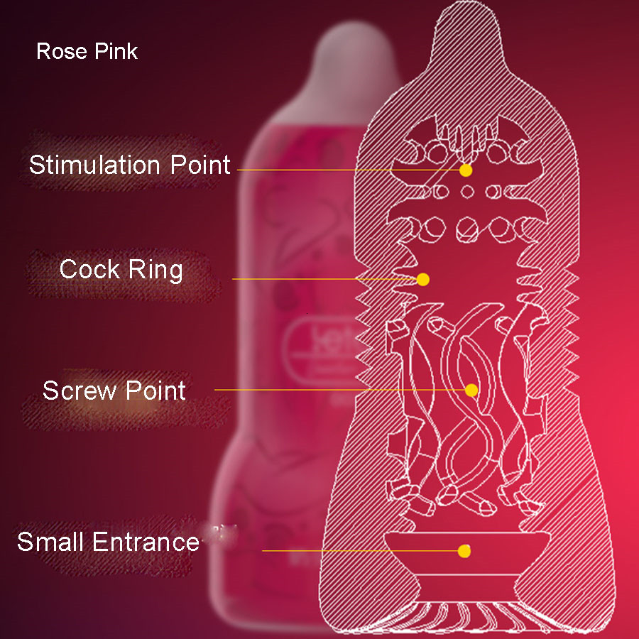 Leten Sucking Male Masturbators Pussy Real Vagina Masturbation Cup Adult Sex Toys for Men Masturbatings Sex Products Shop Y191010