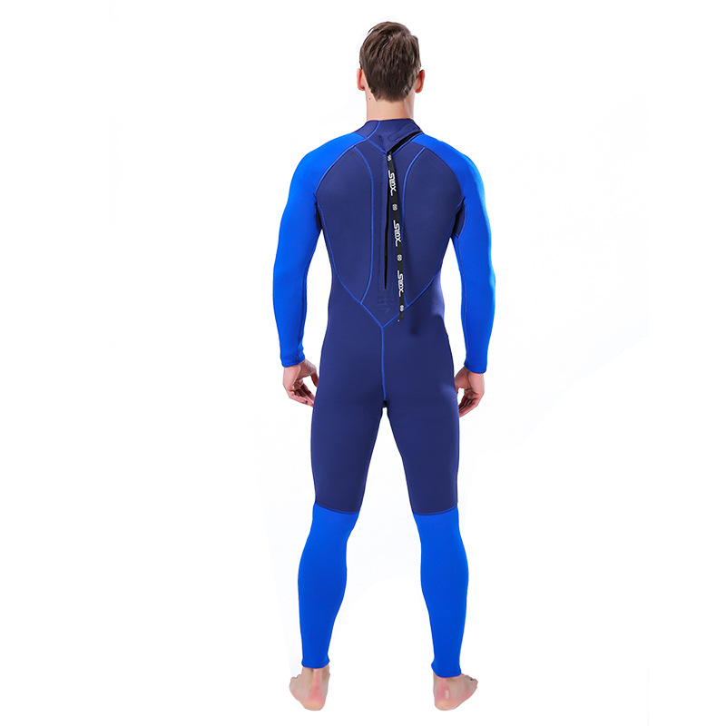 Men039s Thermal Wetsuits Full Suit 3mm Neoprene Adult039s Diving Swimming Snorkeling Surfing Scuba Flatlock Diving suit Warm