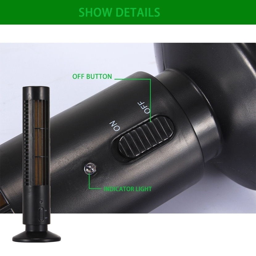 Portable Air Purifier Fresh Air Negative Ion Anion Smoke Dust Home Office Room PM25 Purify Cleaner Oxygen Bar Ionizer dfdf5792535