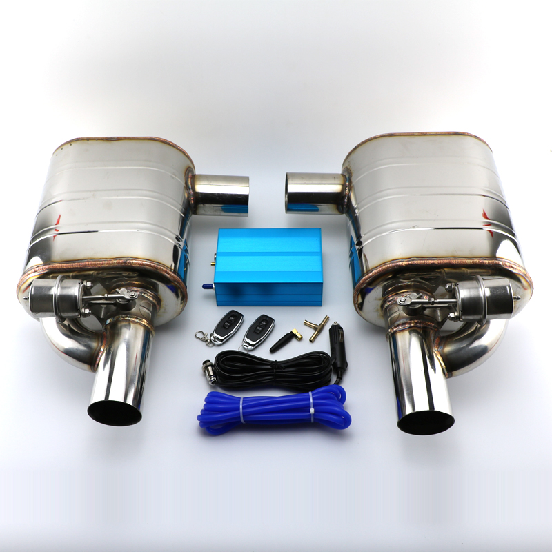 Auto exhaust pipe remote control valve exhaust muffler 304 stainless steel remote control switch sound for E90 E46
Auto exhaust pipe remote control valve exhaust muffler 304 stainless steel remote control switch sound for E90 E46