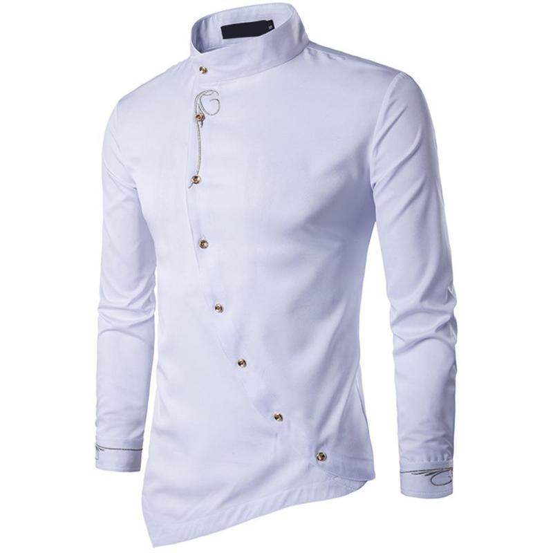 Yfashion Men Fashion Simple Shirts Muslim Style Oblique Button Irregular Hem Mens Shirt Elegant Men Tops, Navy
Yfashion Men Fashion Simple Shirts Muslim Style Oblique Button Irregular Hem Mens Shirt Elegant Men Tops, Navy