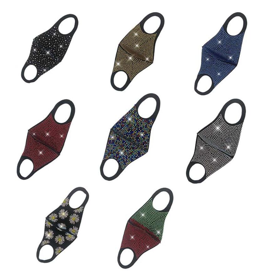 Luxury Rhinestones Face Mask Unisex Cotton Facial Protective Covers for Adult Fashion Sequin Face Mask Fancy Dress Party Mask
Luxury Rhinestones Face Mask Unisex Cotton Facial Protective Covers for Adult Fashion Sequin Face Mask Fancy Dress Party Mask