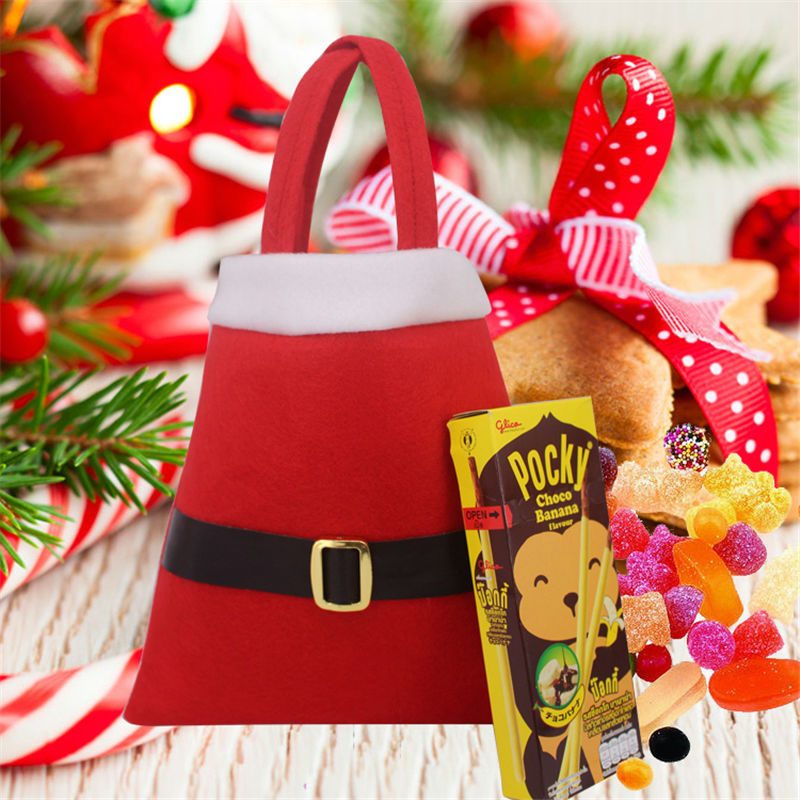 2018 New Santa Claus Trousers Belt Bag Christmas Decorations Children Handle Gifts Bags Red Festival Ornaments Supplies Handbag
2018 New Santa Claus Trousers Belt Bag Christmas Decorations Children Handle Gifts Bags Red Festival Ornaments Supplies Handbag