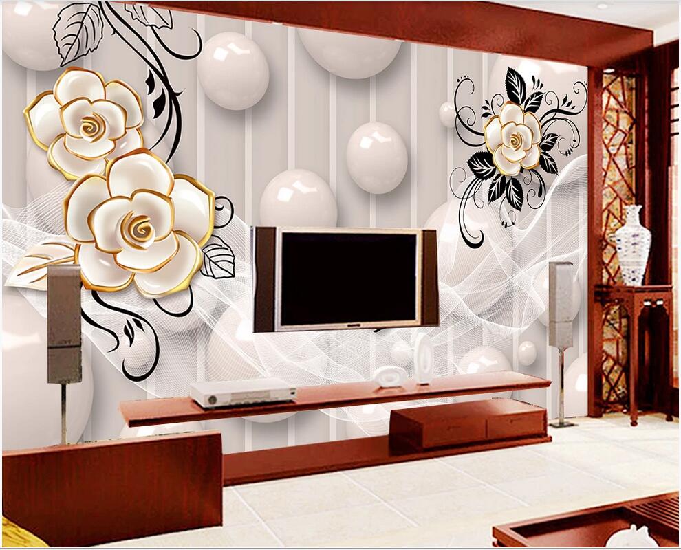3d landscapes wall custom murals 3D jade carving rose white ball home and rich TV background wall rose balls wall art canvas pictures, Non-woven fabric
3d landscapes wall custom murals 3D jade carving rose white ball home and rich TV background wall rose balls wall art canvas pictures, Non-woven fabric