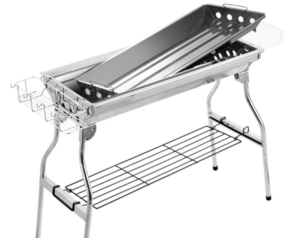 Household Outdoor Barbecue Grill With Large Storage Space Replaceable Baking Grill Has Double Protection
Household Outdoor Barbecue Grill With Large Storage Space Replaceable Baking Grill Has Double Protection
