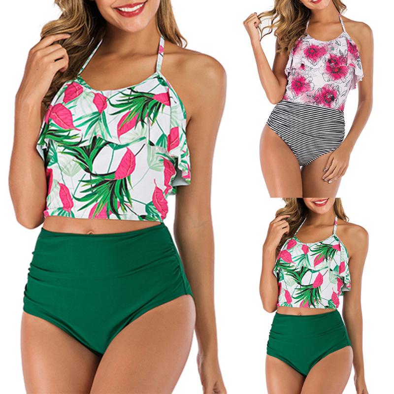 bikinis 2020 mujer Women Tankini Sets With Boy Shorts Ladies Bikini Set Swimwear Push-Up Padded Bra monokini
bikinis 2020 mujer Women Tankini Sets With Boy Shorts Ladies Bikini Set Swimwear Push-Up Padded Bra monokini