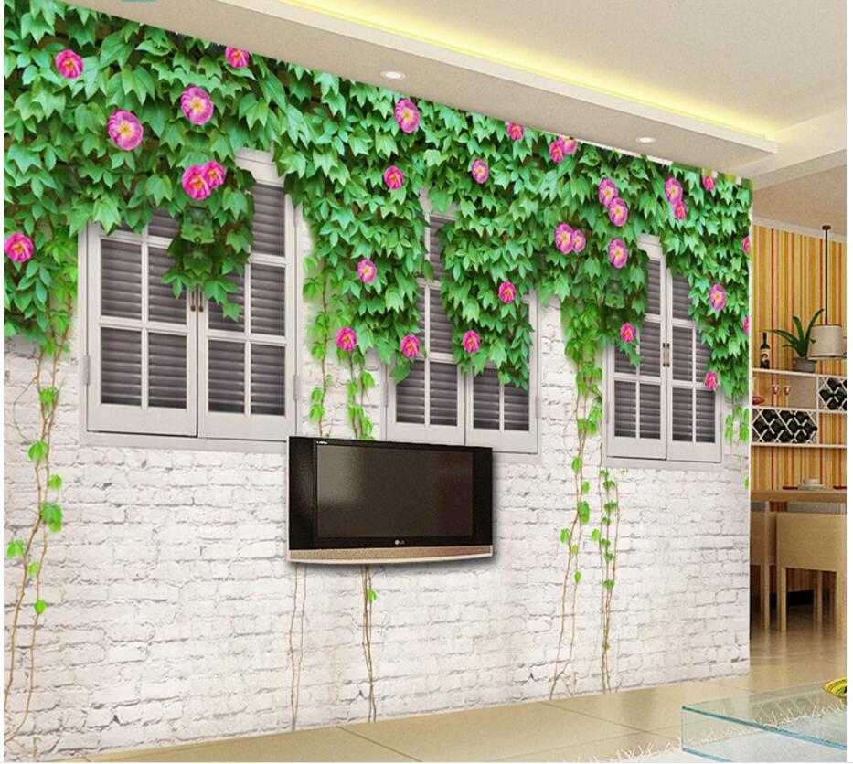 WDBH custom photo 3d wallpaper Flower vine window brick wall tv background living room home decor 3d wall murals wallpaper for walls 3 d, Non-woven wallpaper
WDBH custom photo 3d wallpaper Flower vine window brick wall tv background living room home decor 3d wall murals wallpaper for walls 3 d, Non-woven wallpaper