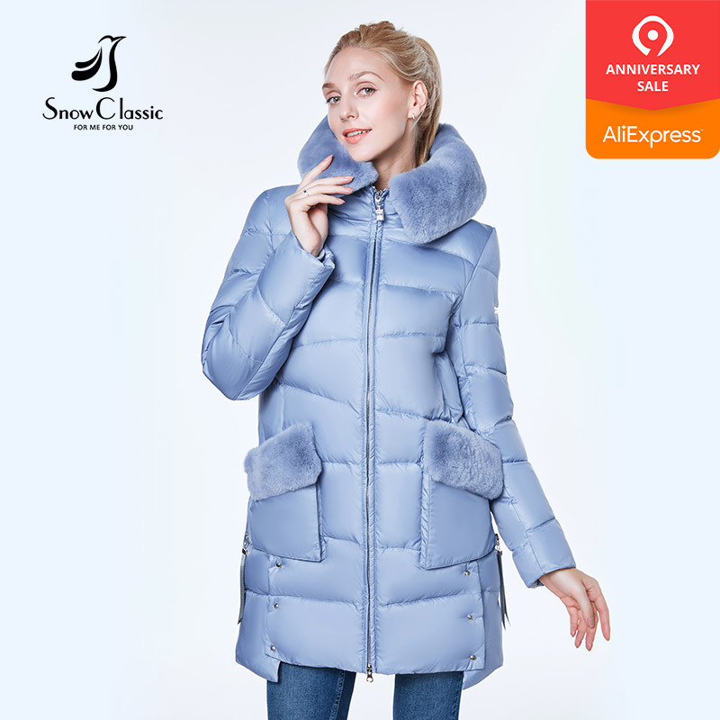 Women' Down & Parkas Snow Classic 2021 Jacket Women Camperas Mujer Abrigo Invierno Coat Park Rex Hair Wear A Hat Windproof Thick, Blue
Women' Down & Parkas Snow Classic 2021 Jacket Women Camperas Mujer Abrigo Invierno Coat Park Rex Hair Wear A Hat Windproof Thick, Blue