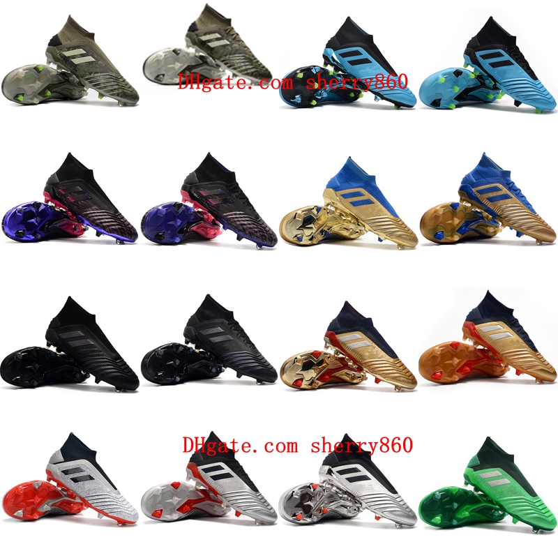 2021 soccer shoes arrival mens Predator 19.1 FG high ankle cleats 19 accelerator tango football boots Tacos de futbol 02, As picture 3
2021 soccer shoes arrival mens Predator 19.1 FG high ankle cleats 19 accelerator tango football boots Tacos de futbol 02, As picture 3