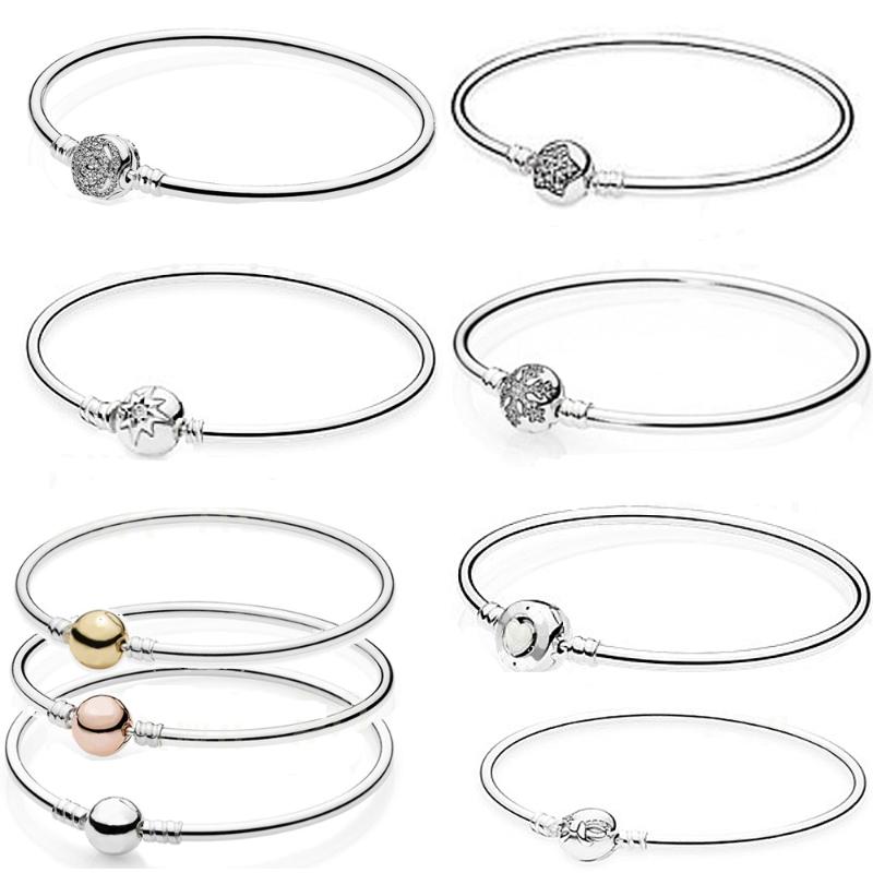 Fashion 925 Sterling Silver Snowflake Star Open Bracelet Diy Original Charm Female Jewelry Classic Gift
Fashion 925 Sterling Silver Snowflake Star Open Bracelet Diy Original Charm Female Jewelry Classic Gift