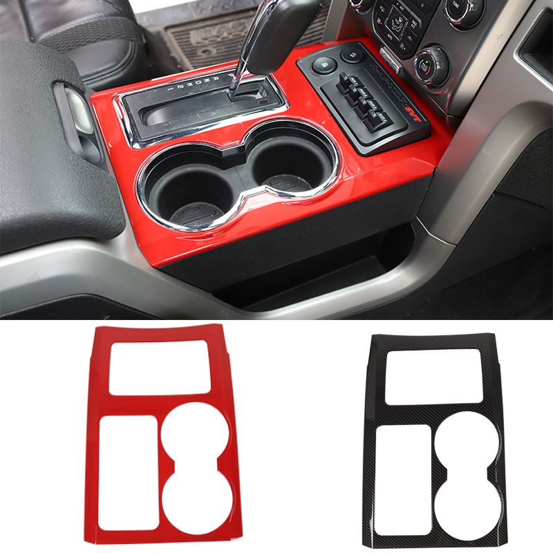Car Gear panel Gear Panel ABS Decoration Trim For Ford F150 Raptor 2009-2014 Car Interior Accessories