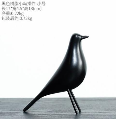 Nordic ins simulation bird home decoration ornaments fake bird living room TV cabinet Eames bird creative decoration1561063